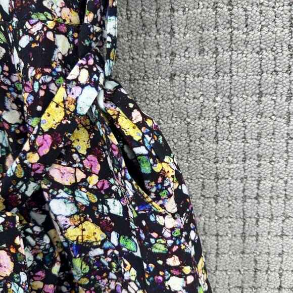 Natural History Museum X Joanie Jumpsuit 4 Multicolor Abstract Wide Leg - Picture 8 of 16